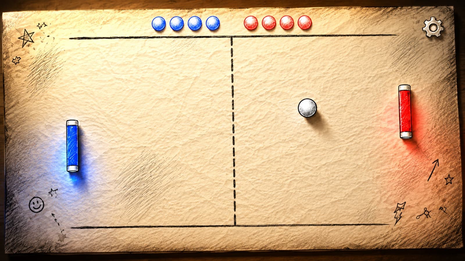 Doodle Pong screenshot 2