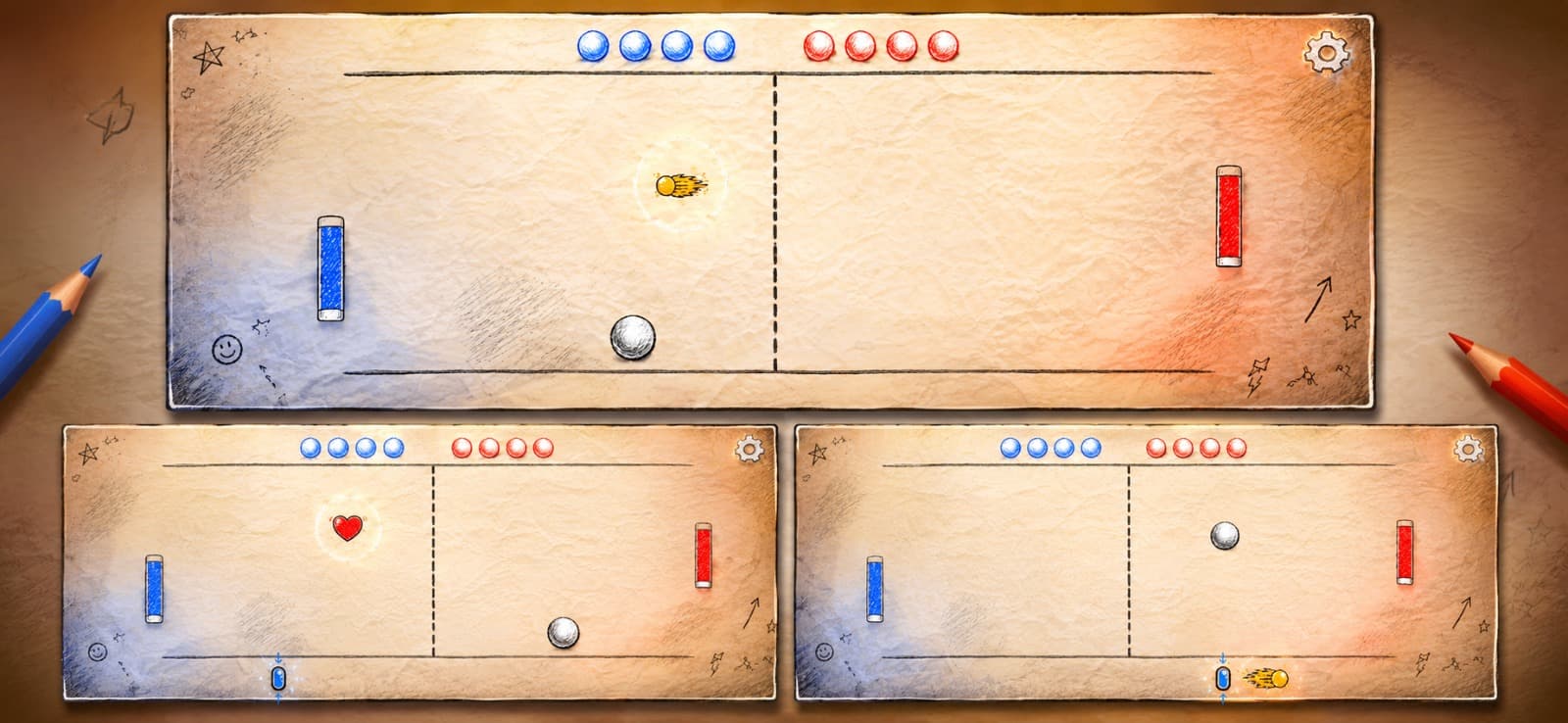 Doodle Pong screenshot 3