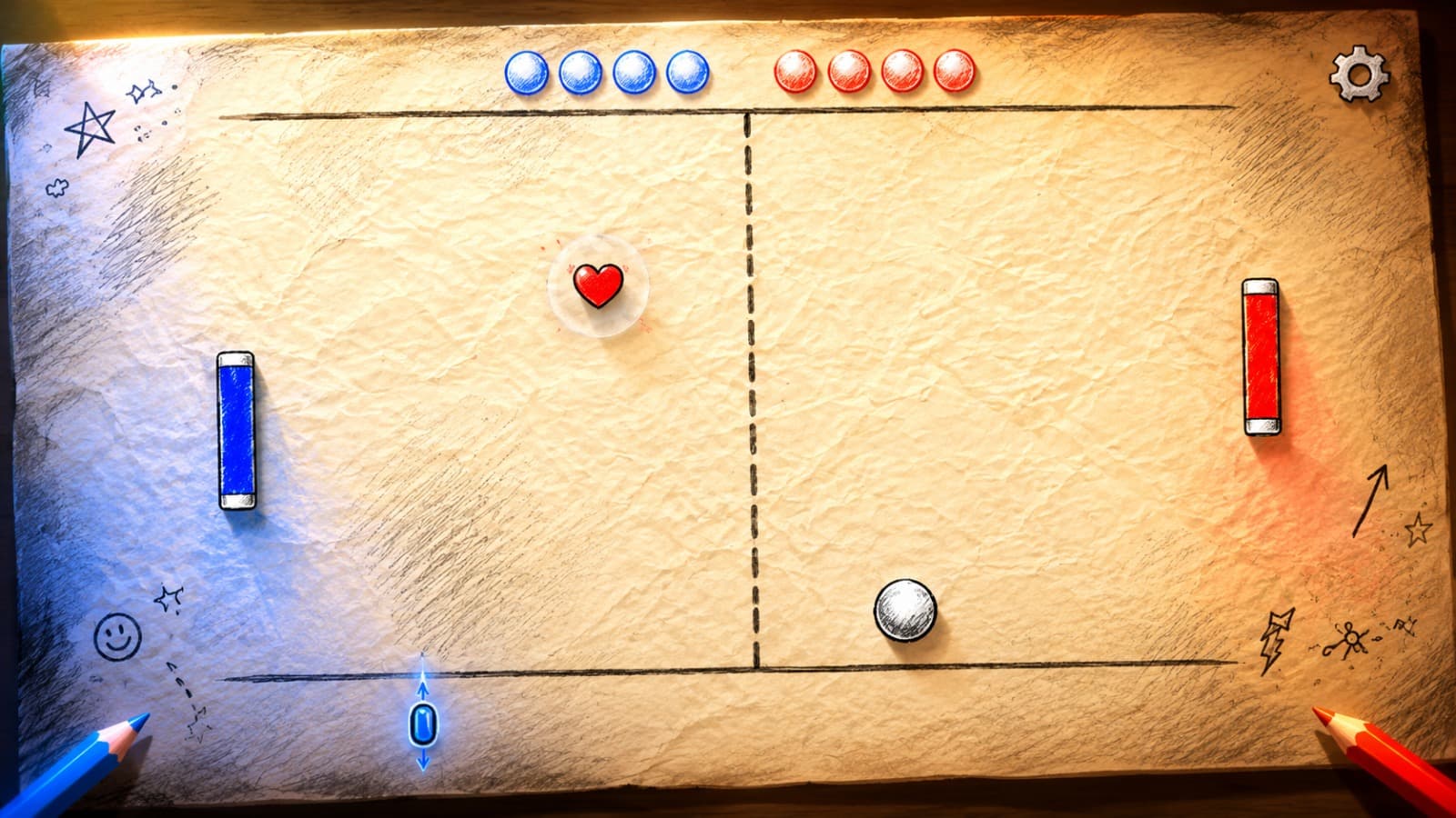 Doodle Pong screenshot 4