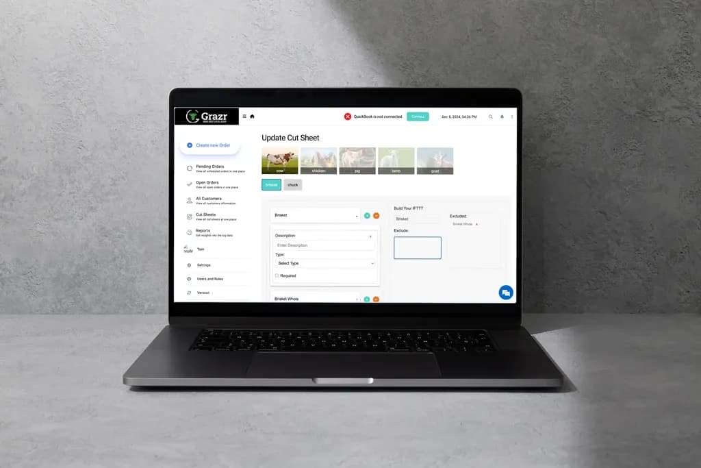 Grazr Web screenshot 1