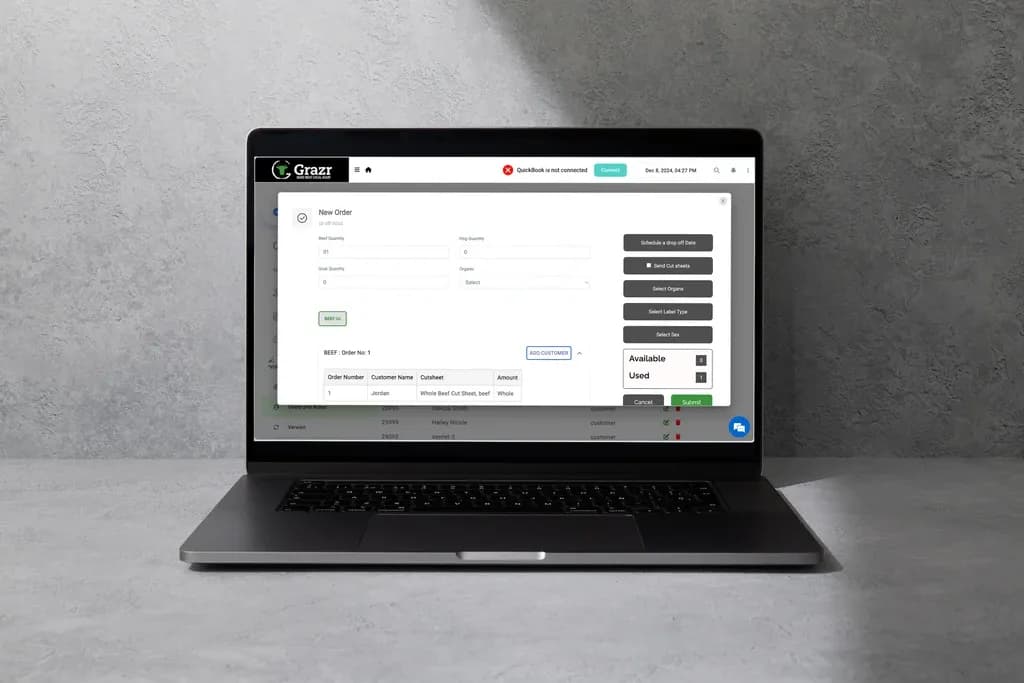 Grazr Web screenshot 3